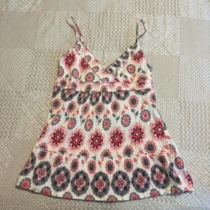 Duck Head pink floral tank top Size S #floral #summer